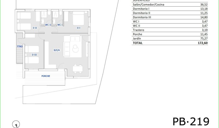 Obra nueva - Bungalow - San Miguel de Salinas - Pueblo