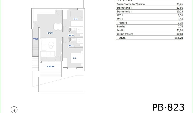 Obra nueva - Bungalow - San Miguel de Salinas - Pueblo