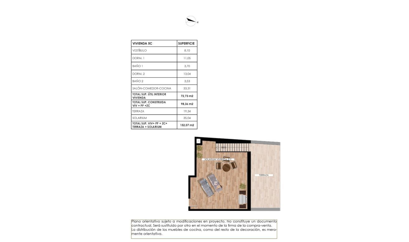 Nouvelle construction - Attique - Torrevieja - Parque de Las Naciones