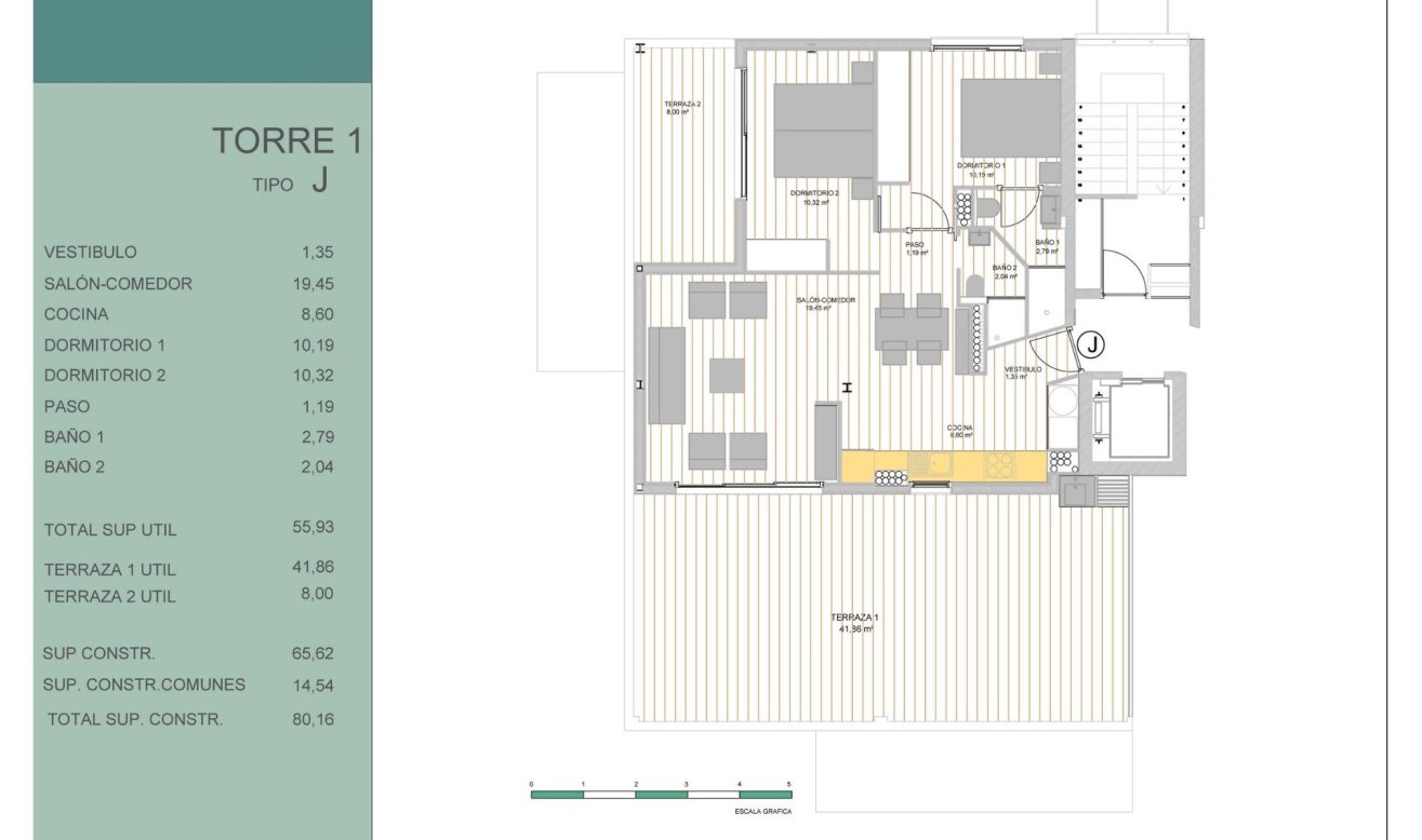 Obra nueva - Ático - Guardamar del Segura - Avda del Puerto
