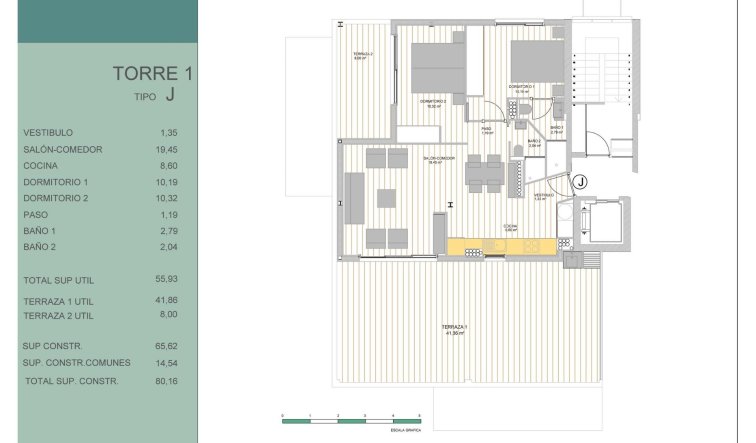 Obra nueva - Ático - Guardamar del Segura - Avda del Puerto