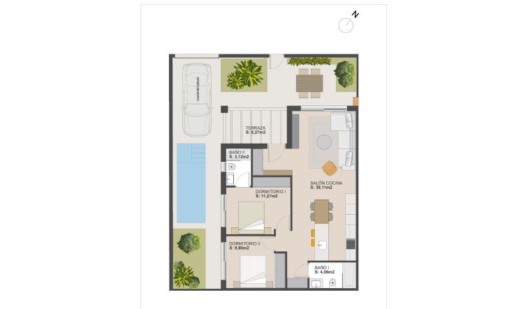 Nouvelle construction - Quad House - Torre Pacheco - El Alba