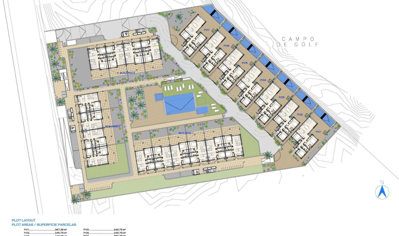 New Build - Apartment / flat - Los Alcazares - Serena Golf