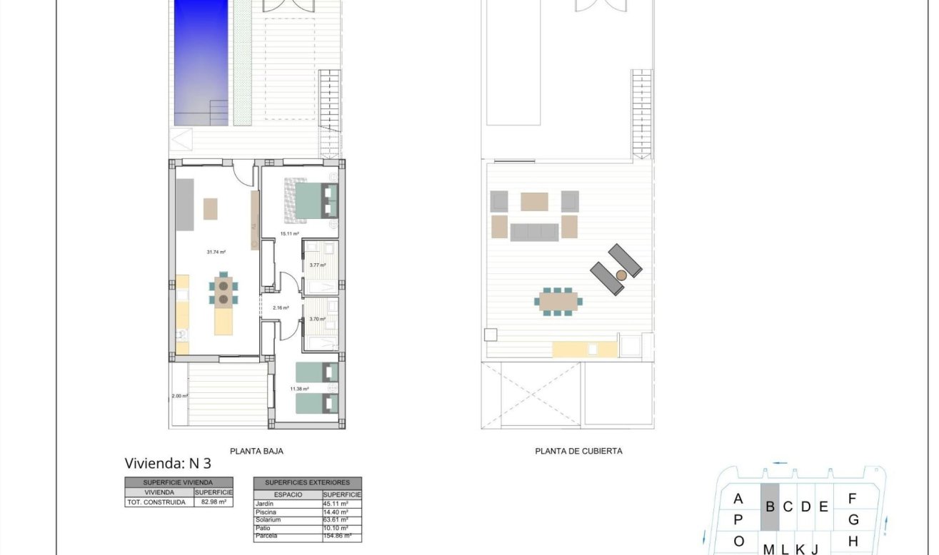 Obra nueva - Adosado - Torre Pacheco - El Alba