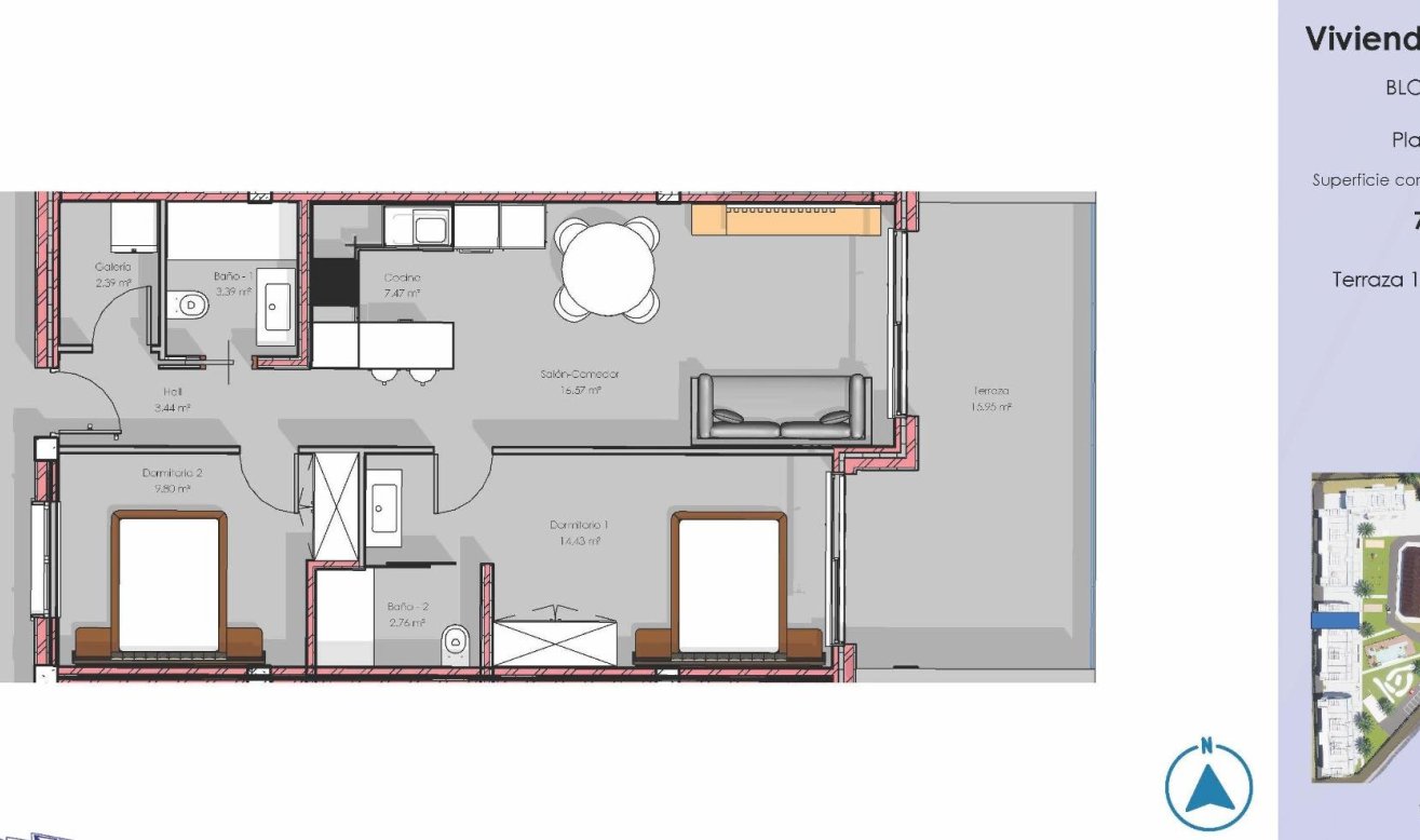 Obra nueva - Apartamento / piso - Guardamar del Segura - El Raso