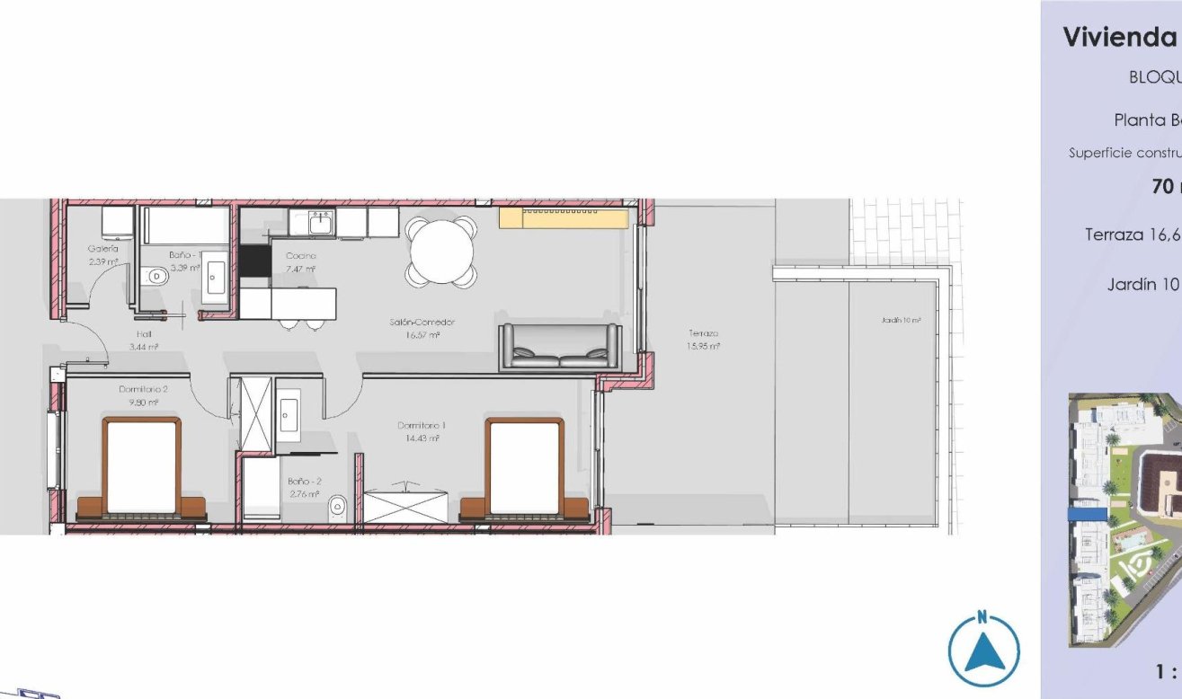 Obra nueva - Apartamento / piso - Guardamar del Segura - El Raso