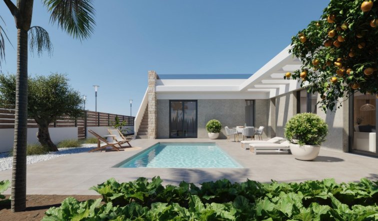 Obra nueva - Villa - Fuente Álamo - Hacienda del Alamo