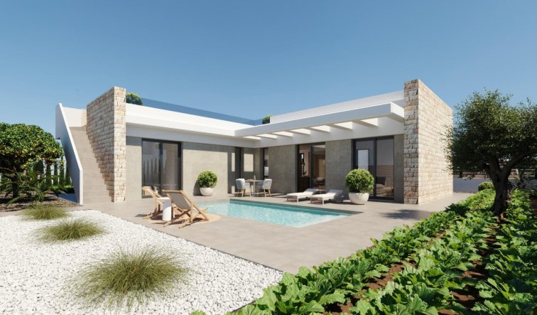 Obra nueva - Villa - Fuente Álamo - Hacienda del Alamo