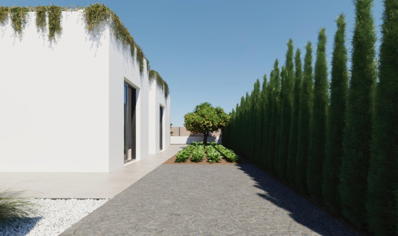 Obra nueva - Villa - Fuente Álamo - Hacienda del Alamo