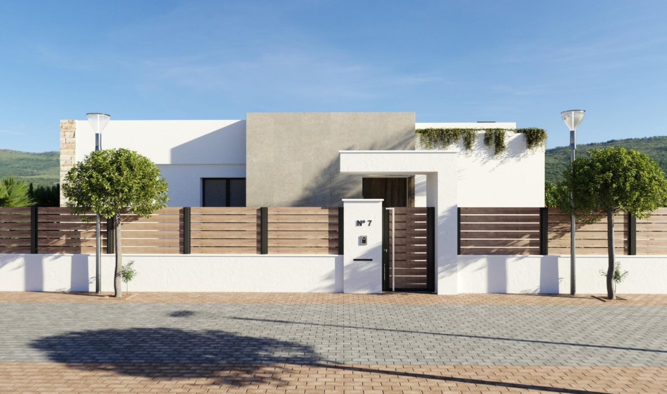 Obra nueva - Villa - Fuente Álamo - Hacienda del Alamo