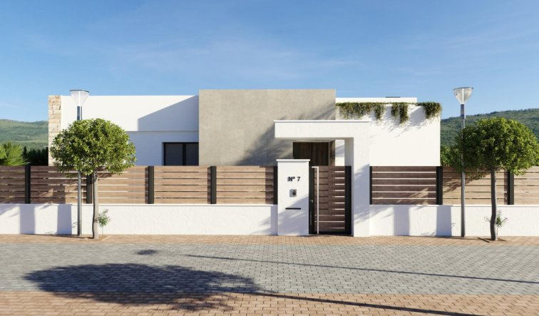 Obra nueva - Villa - Fuente Álamo - Hacienda del Alamo