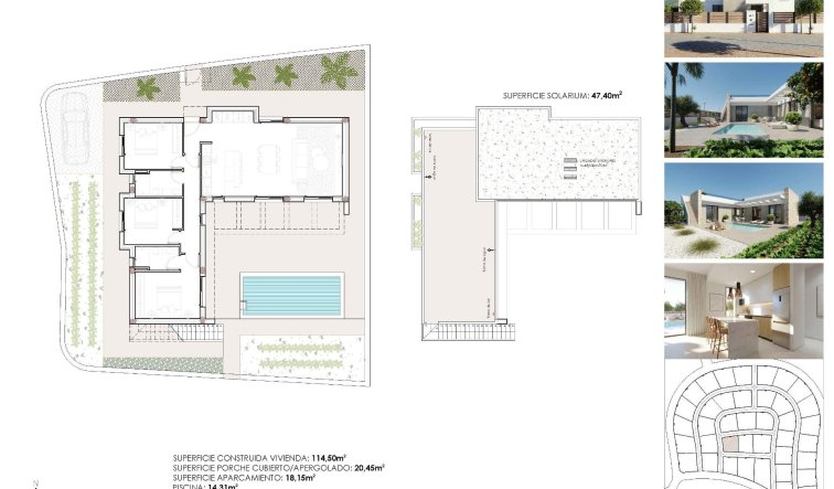 Obra nueva - Villa - Fuente Álamo - Hacienda del Alamo