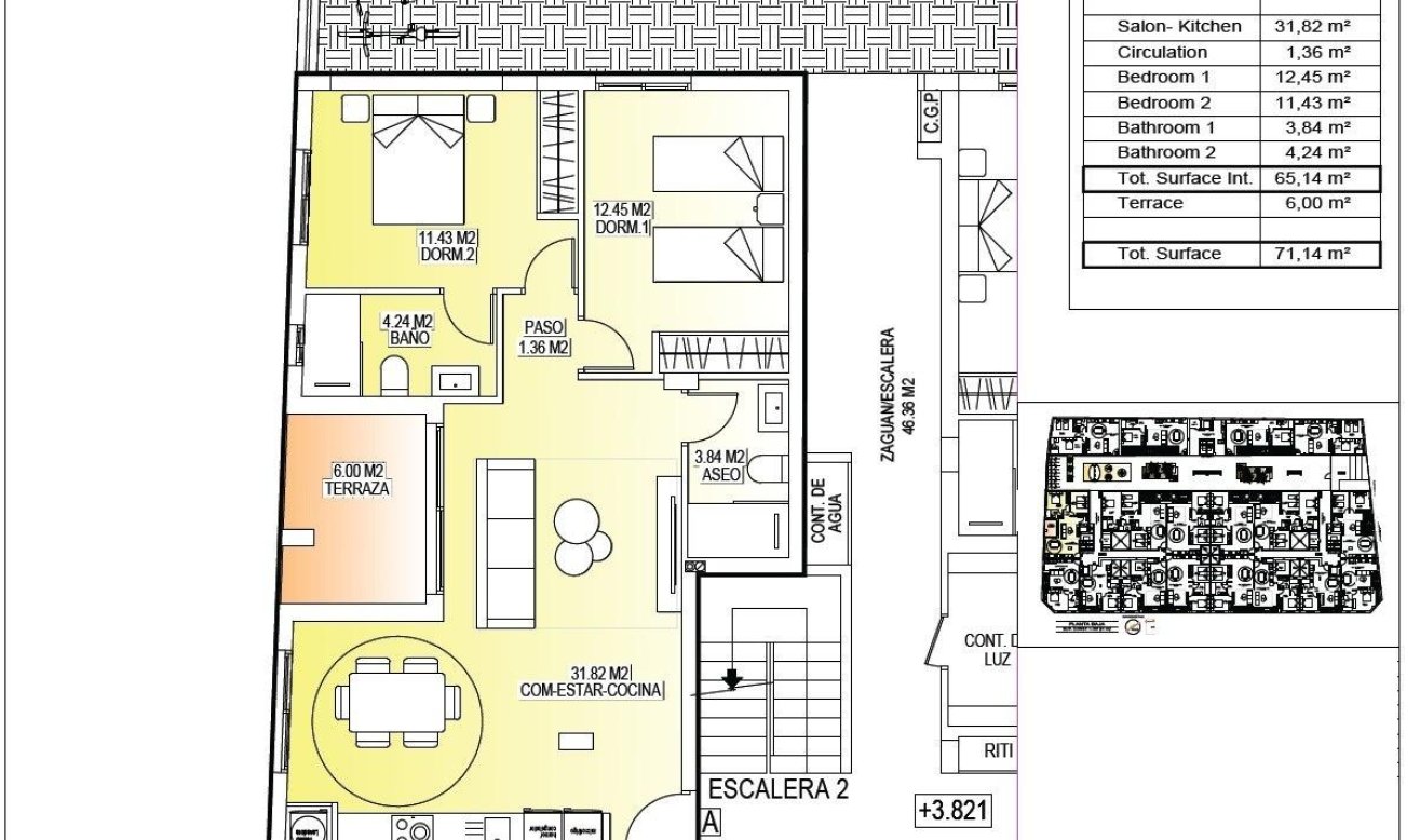 Nouvelle construction - Appartement - San Miguel de Salinas - Pueblo