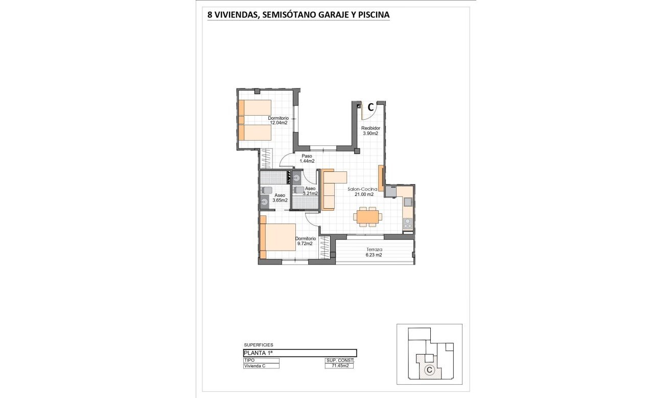Obra nueva - Apartamento / piso - San Pedro del Pinatar - Lo Pagan