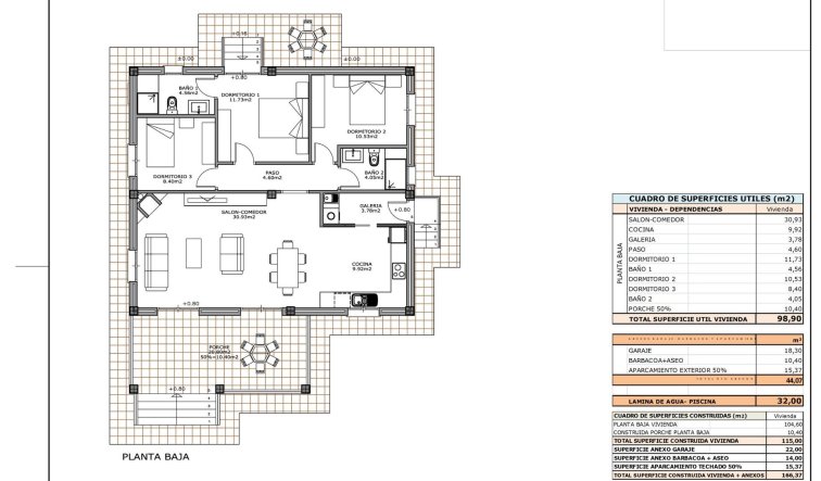 Obra nueva - Villa - Pinoso - Camino Del Prado