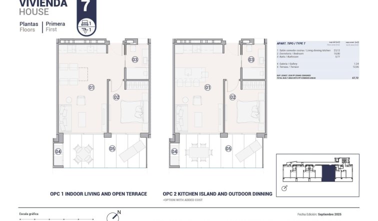 Obra nueva - Apartamento / piso - Villajoyosa - Puntes del Moro