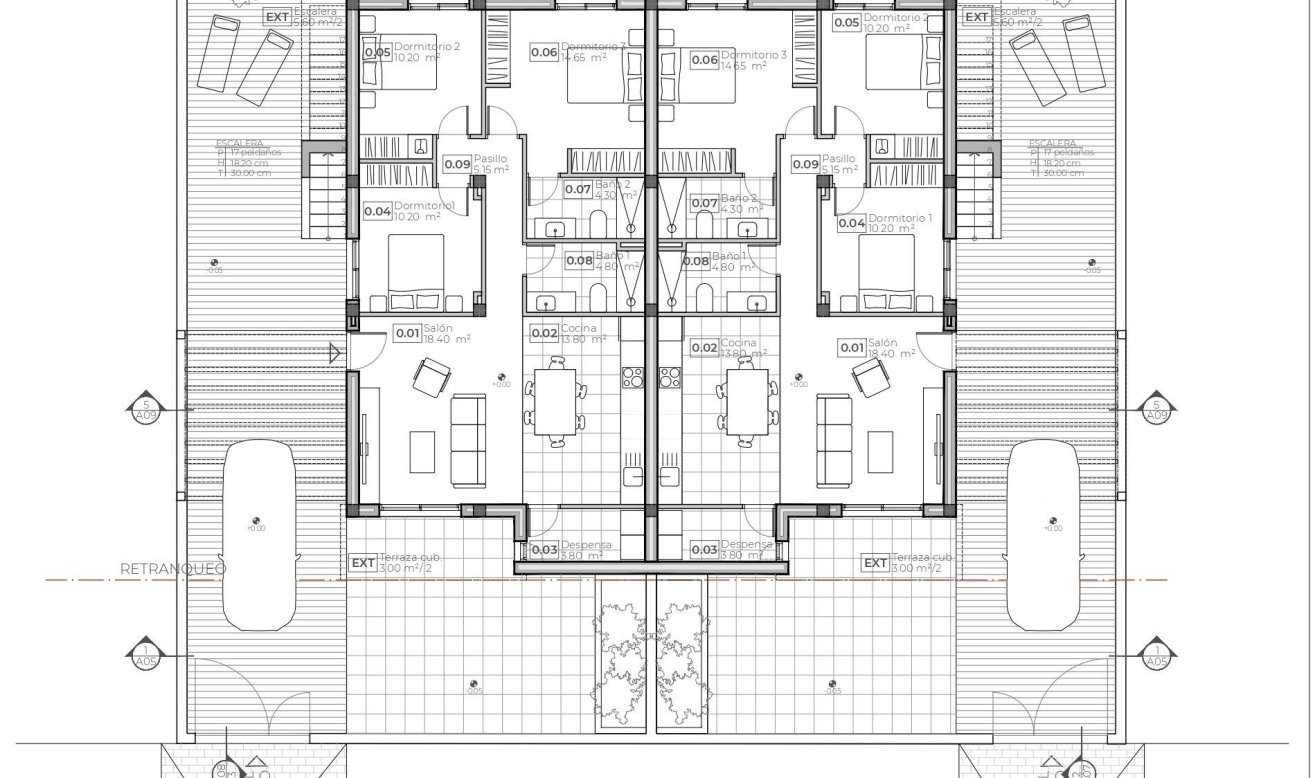 Obra nueva - Villa - Puerto de Mazarron - Caleñares