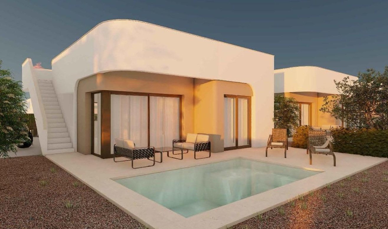 Obra nueva - Villa - Fuente Álamo - Hacienda del Alamo