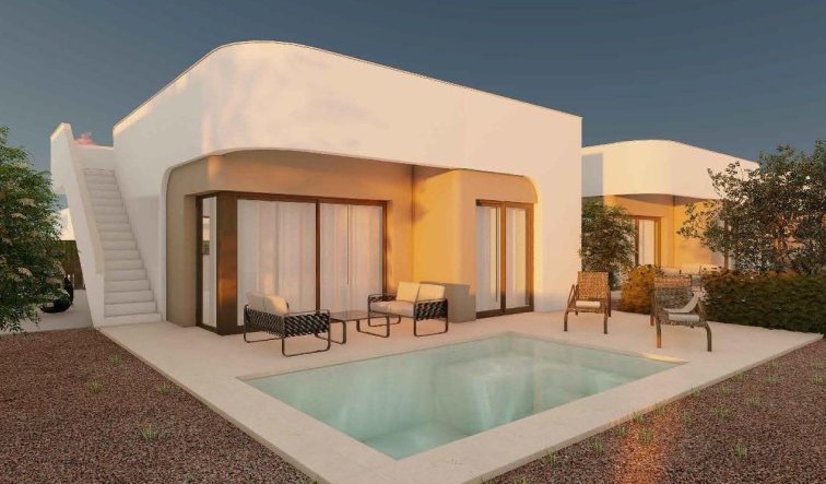 Obra nueva - Villa - Fuente Álamo - Hacienda del Alamo