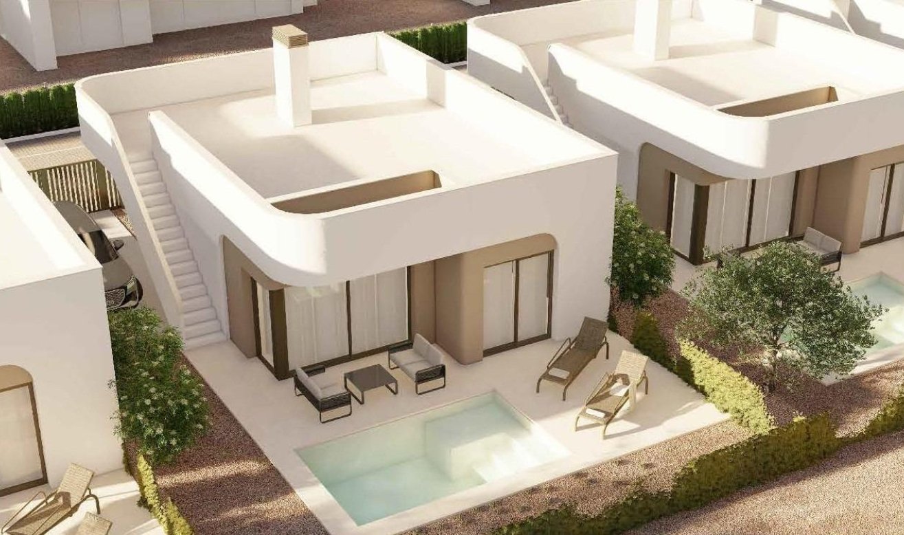 Obra nueva - Villa - Fuente Álamo - Hacienda del Alamo