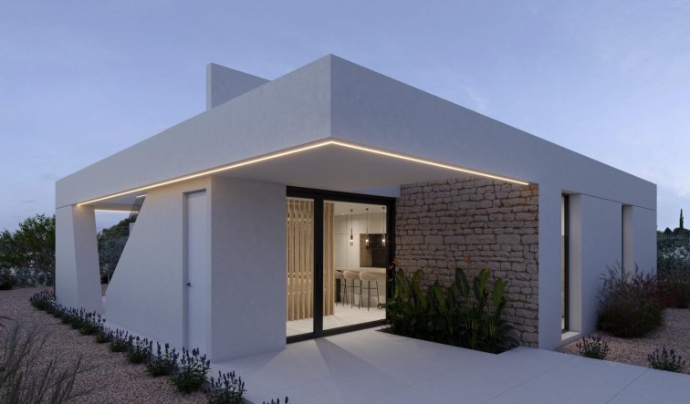 Obra nueva - Villa - Fuente Álamo - Hacienda del Alamo
