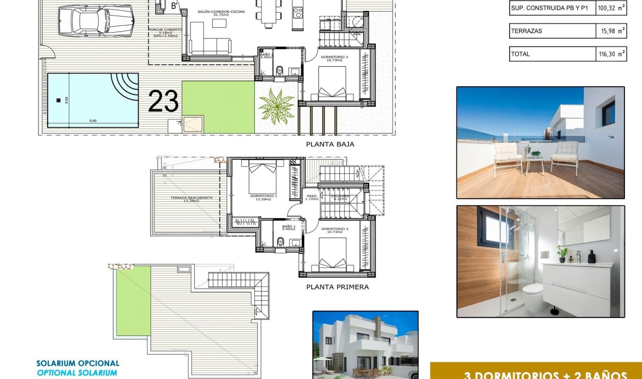 Obra nueva - Villa - Orihuela - Vistabella Golf