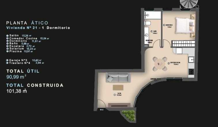 Obra nueva - Ático - Torrevieja - Centro