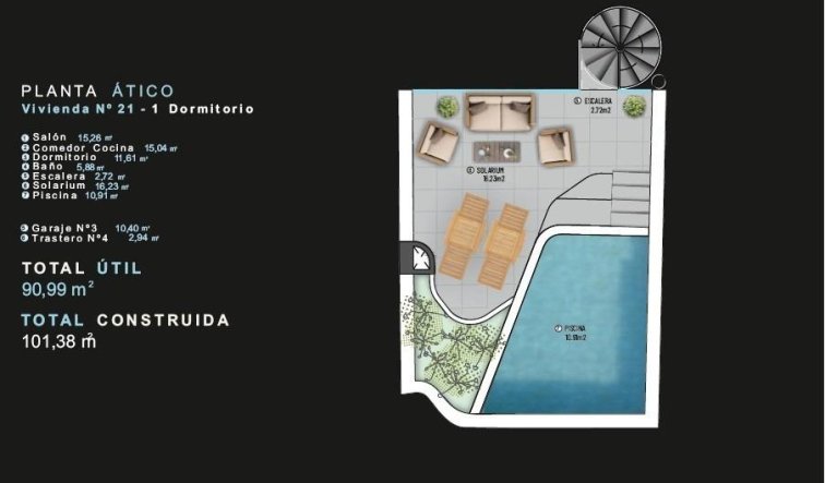Obra nueva - Ático - Torrevieja - Centro