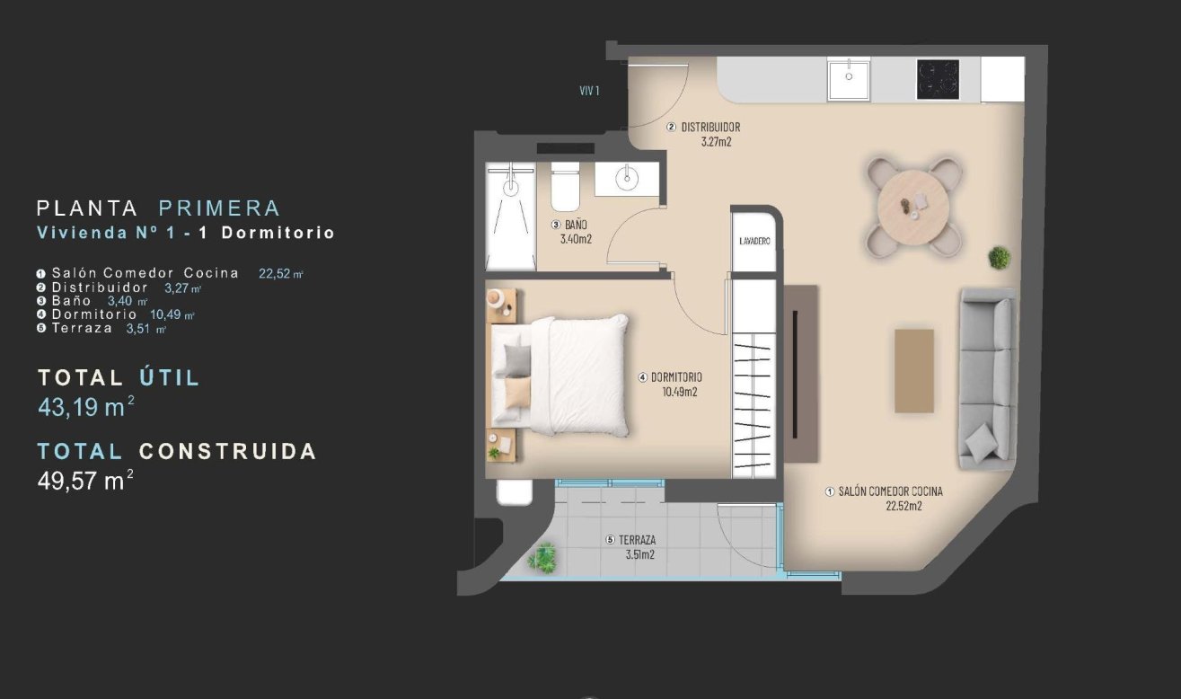 Nouvelle construction - Appartement - Torrevieja - Centro
