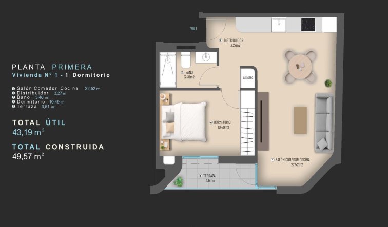 Nouvelle construction - Appartement - Torrevieja - Centro