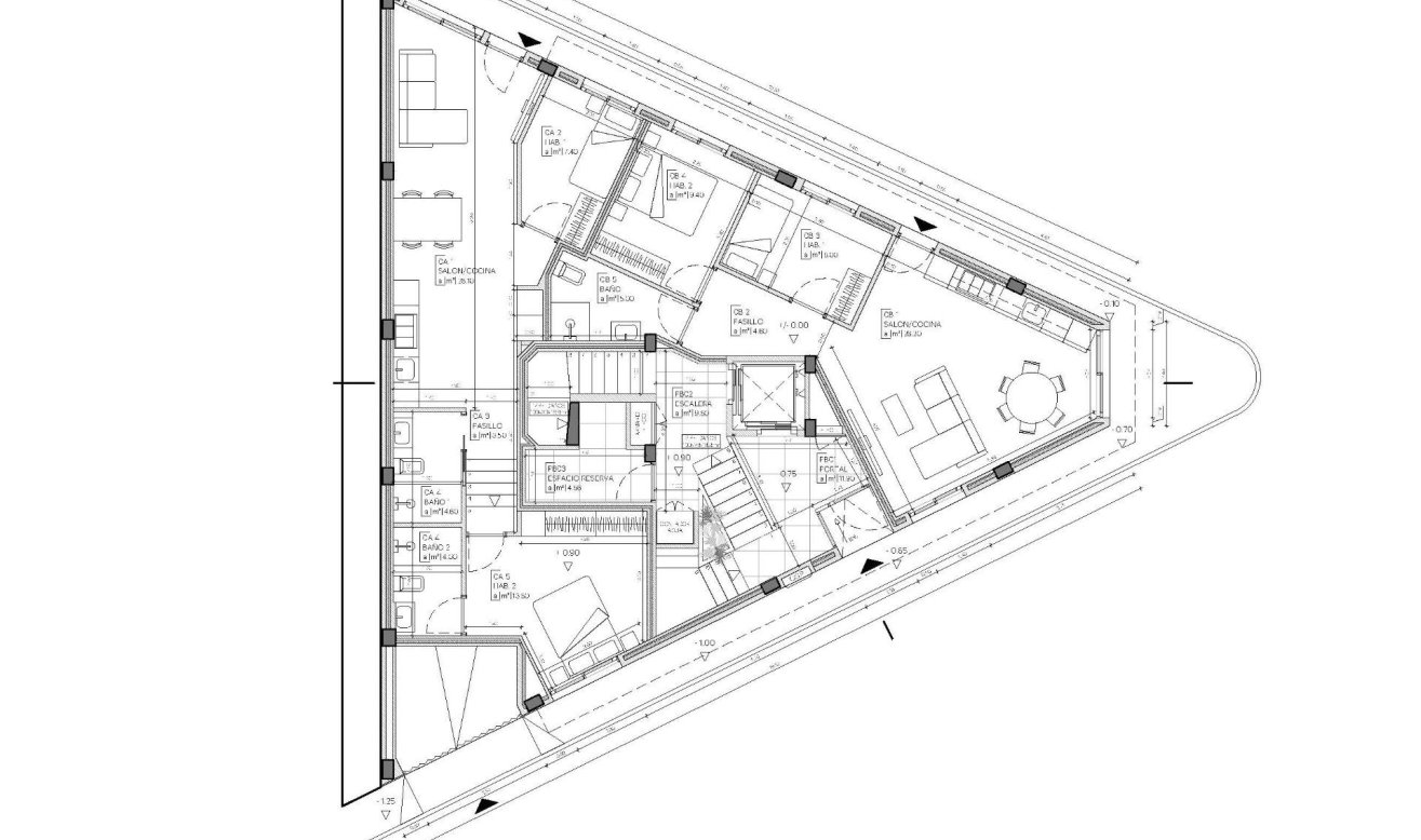 New Build - Apartment / flat - Mazarron - pueblo