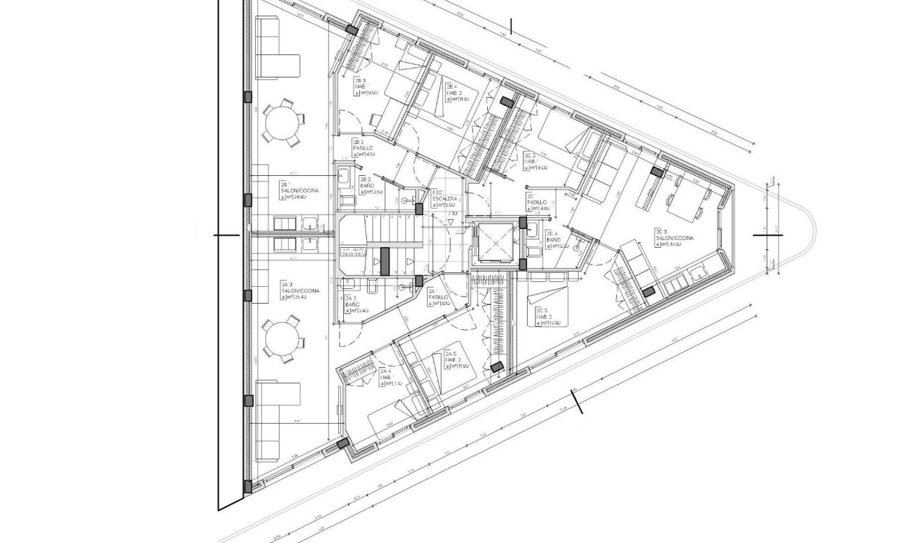 Obra nueva - Ático - Mazarron - pueblo