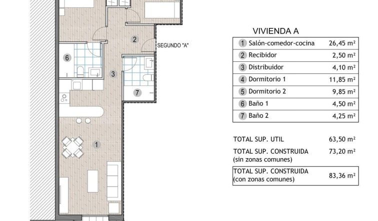 Obra nueva - Ático - Puerto de Mazarron - Playa del Puerto