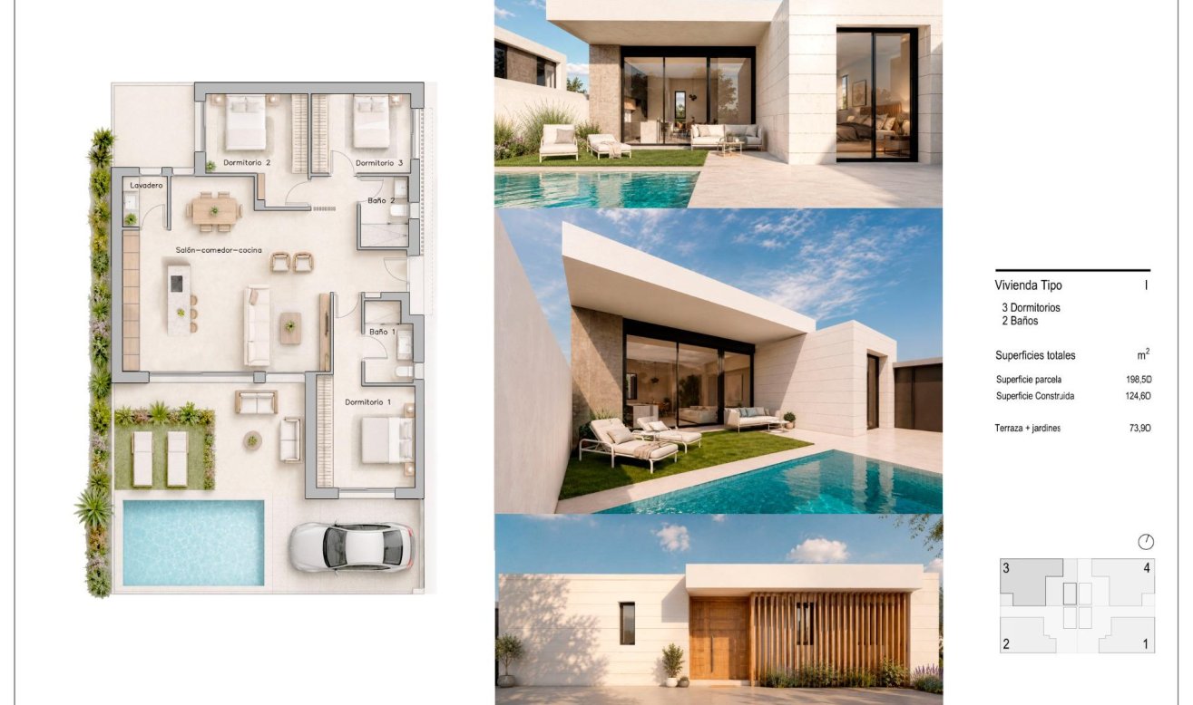 Obra nueva - Villa - Pilar de la Horadada - pueblo