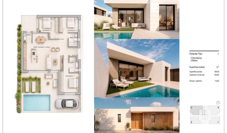 Obra nueva - Villa - Pilar de la Horadada - pueblo