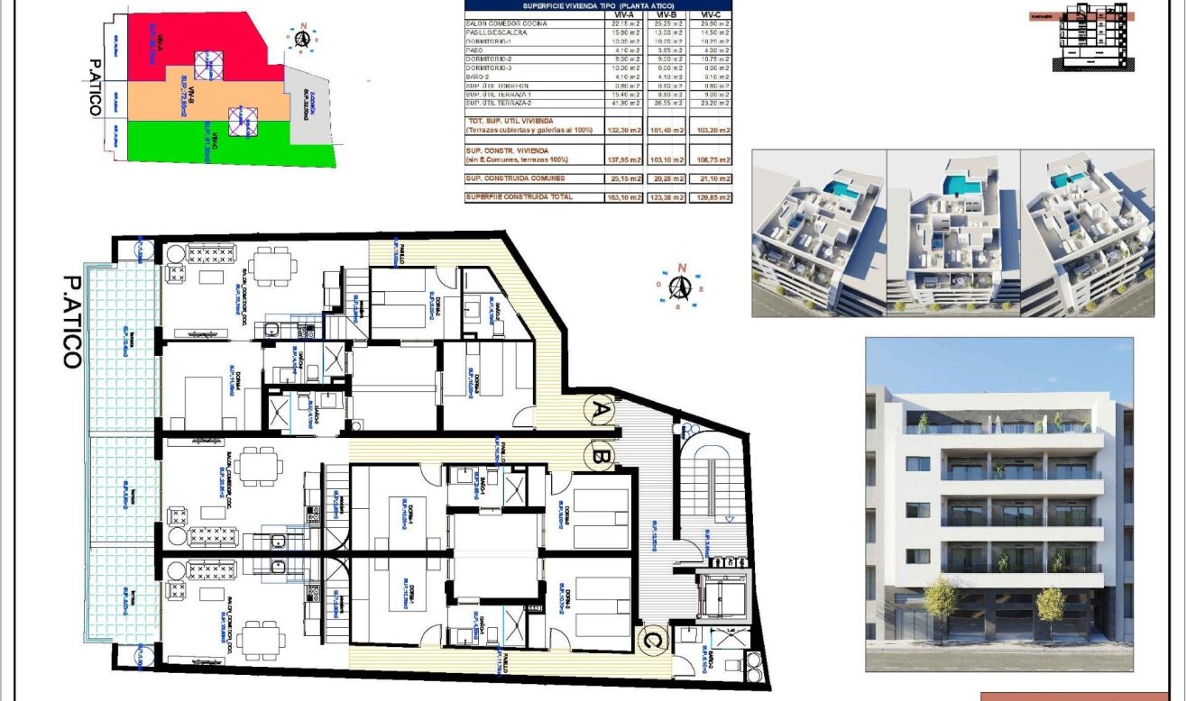 Obra nueva - Ático - Torrevieja - Centro