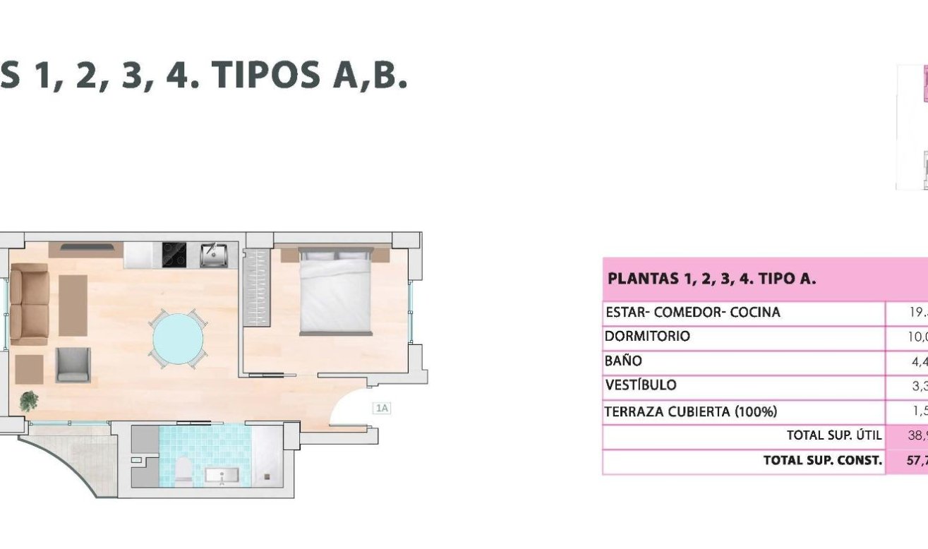 Obra nueva - Apartamento / piso - Guardamar del Segura - Pueblo