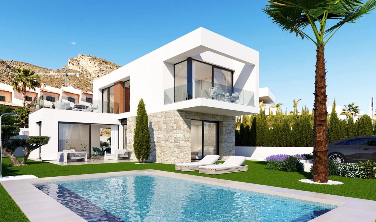 Obra nueva - Villa - Finestrat - Sierra Cortina