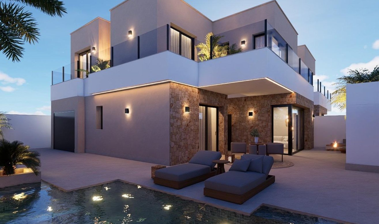 Obra nueva - Villa - San Pedro del Pinatar - Los Antolinos
