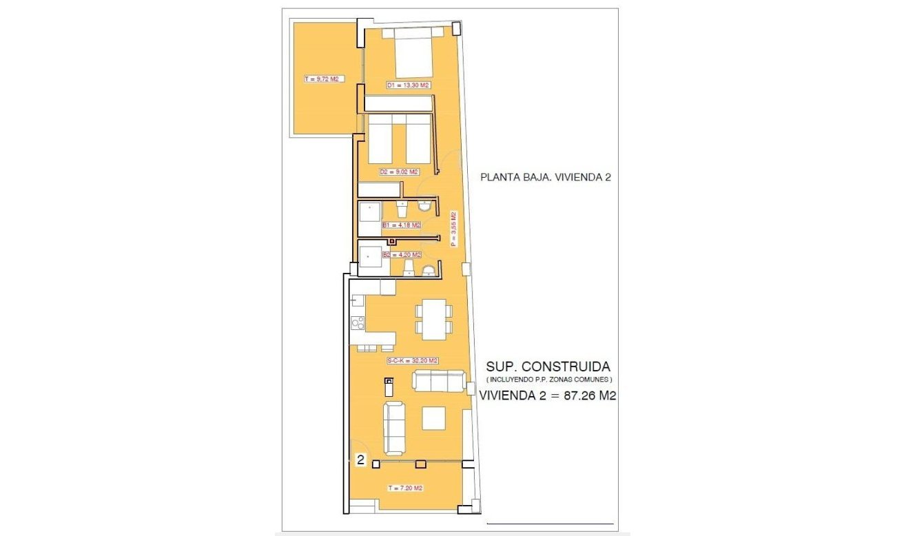 Obra nueva - Apartamento / piso - Torrevieja - Playa El Acequión