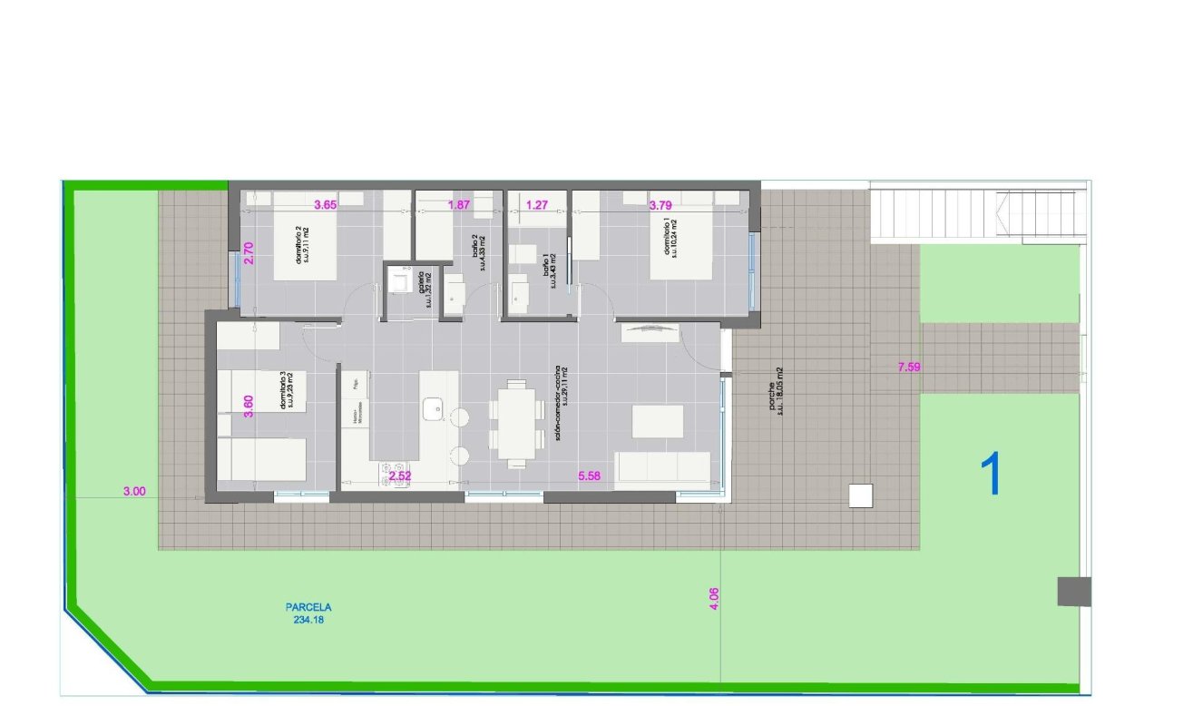 Obra nueva - Bungalow - Pilar de la Horadada - pueblo