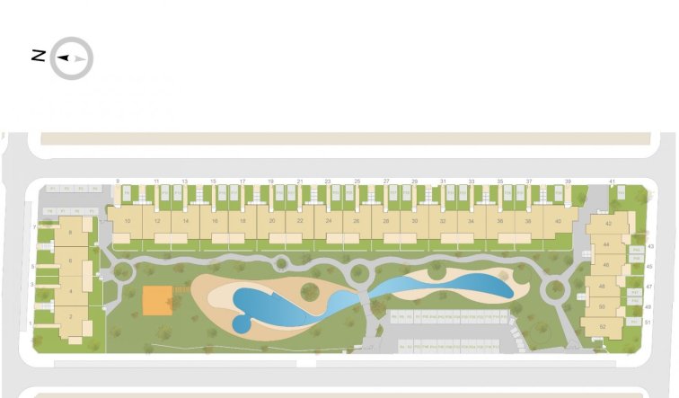Obra nueva - Bungalow - Orihuela - Vistabella Golf