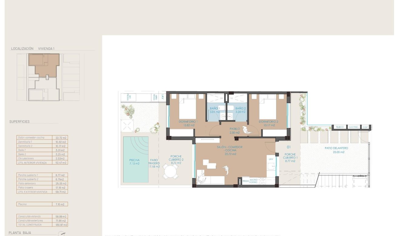 Obra nueva - Bungalow - San Pedro del Pinatar - Molino de Chirrete
