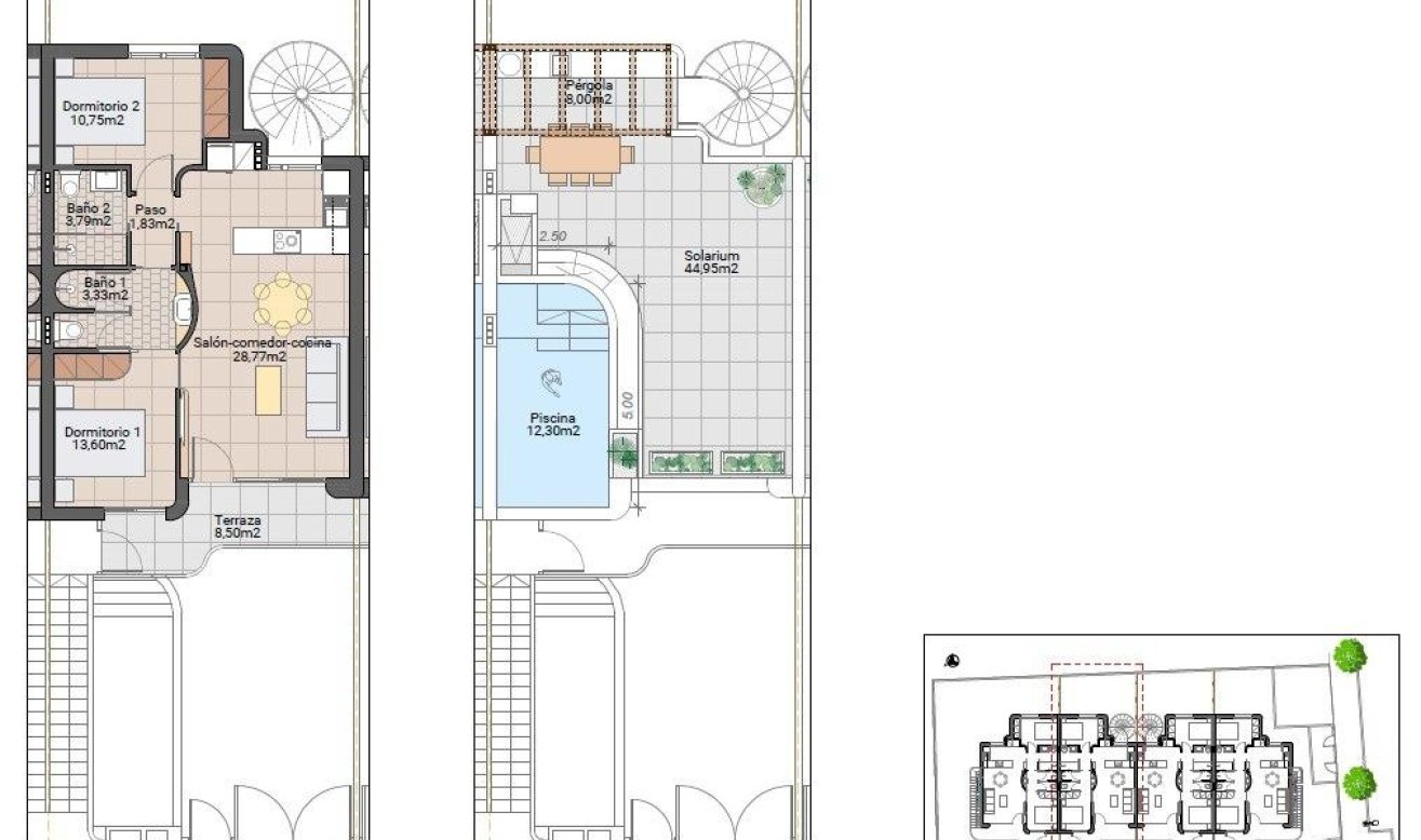 Obra nueva - Bungalow - Pilar de la Horadada - pueblo