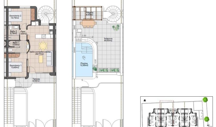 Obra nueva - Bungalow - Pilar de la Horadada - pueblo
