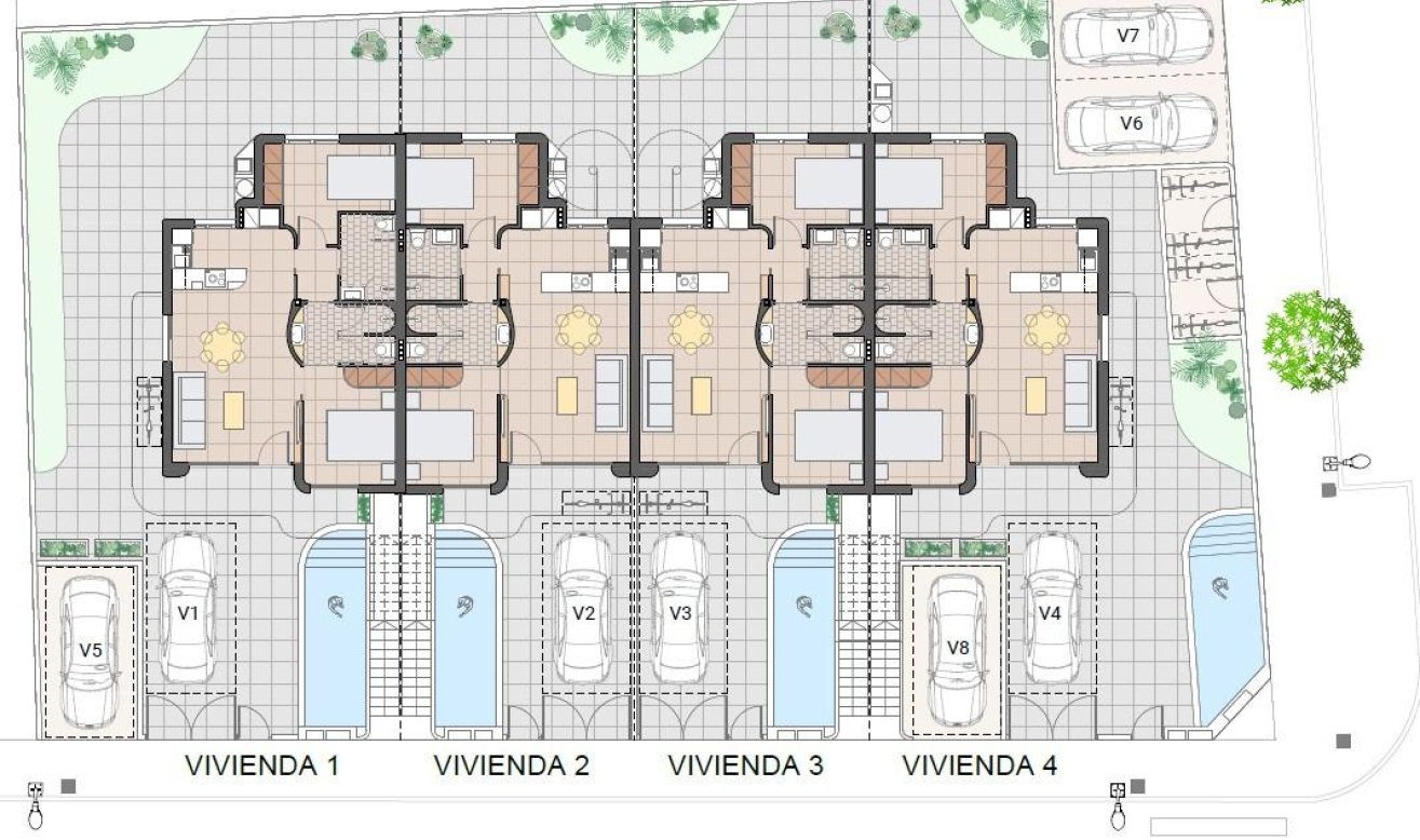 Obra nueva - Bungalow - Pilar de la Horadada - pueblo
