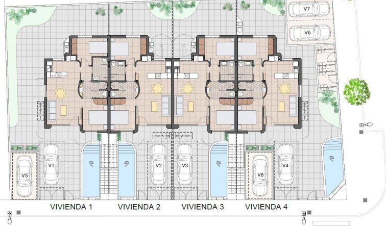 Obra nueva - Bungalow - Pilar de la Horadada - pueblo