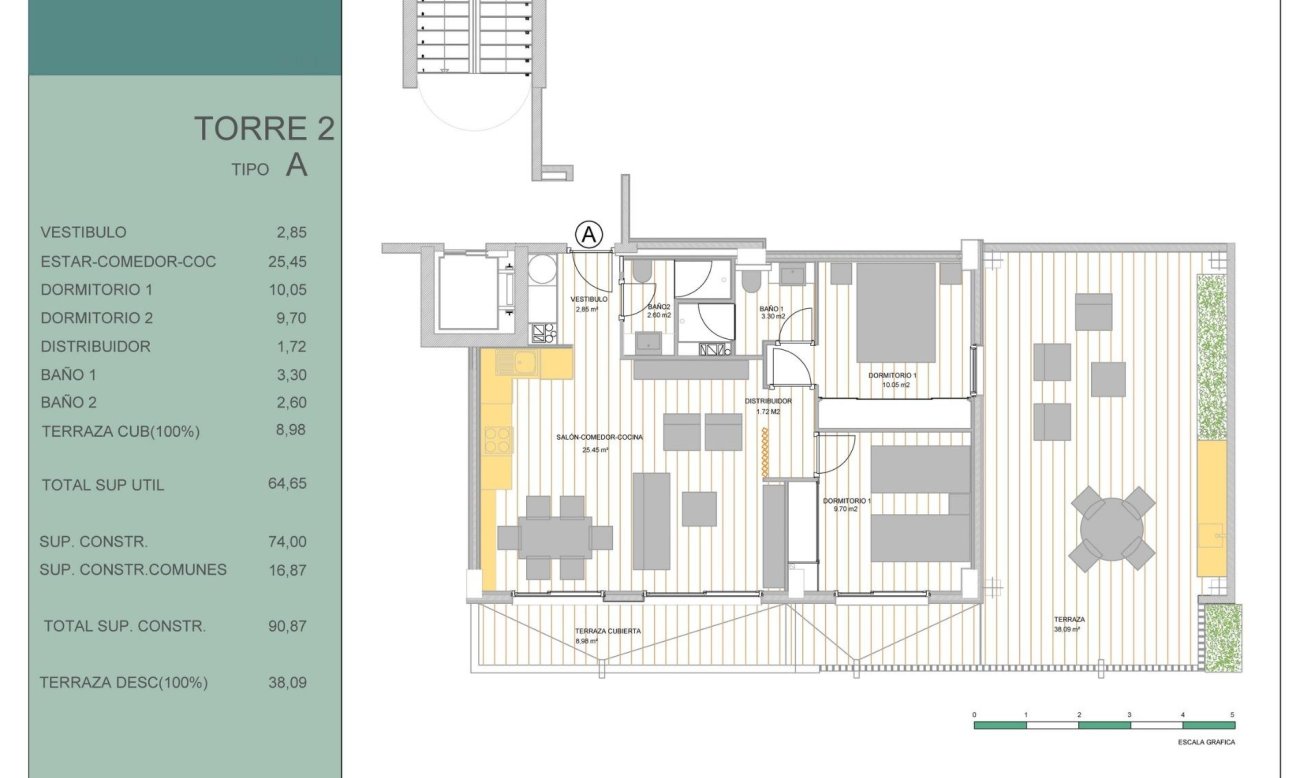 Obra nueva - Apartamento / piso - Guardamar del Segura - Avda del Puerto