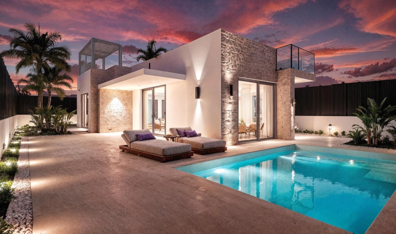 Obra nueva - Villa - Los Alcazares - Torre del Rame