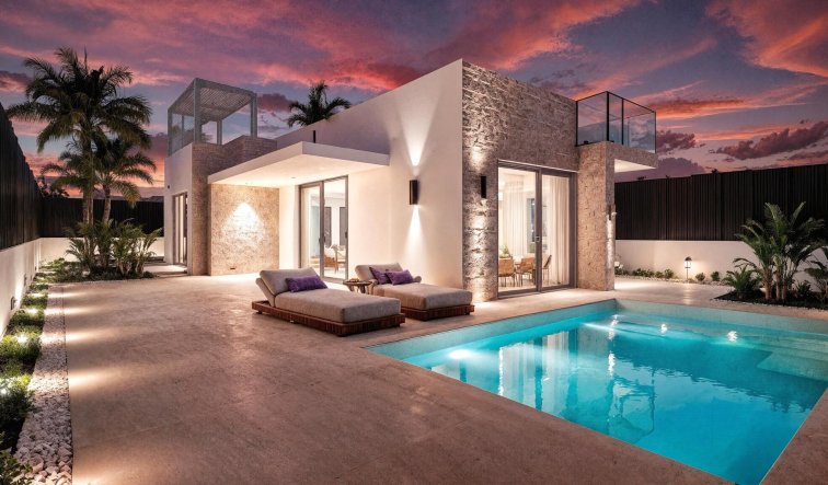Obra nueva - Villa - Los Alcazares - Torre del Rame